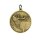 Jagdmedaille "Rothirsch" bronzefarbig Text