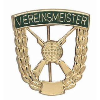 Vereinsmeisterabzeichen A 48.6 bronze